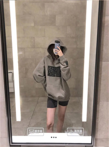 Korean Style Loose Long-Sleeved BF Top