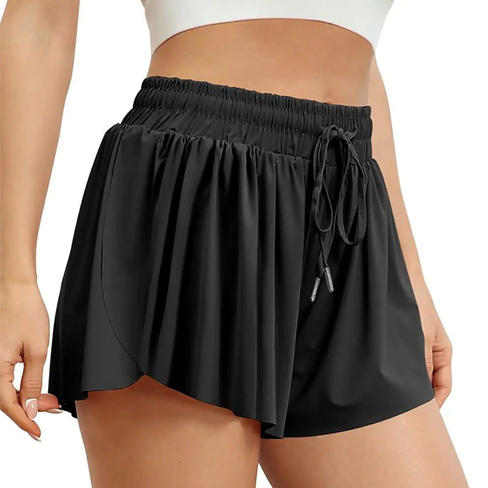 High Waist Leisure Sports Shorts - European & American Style