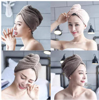 Absorbent Hair Towel & Cap