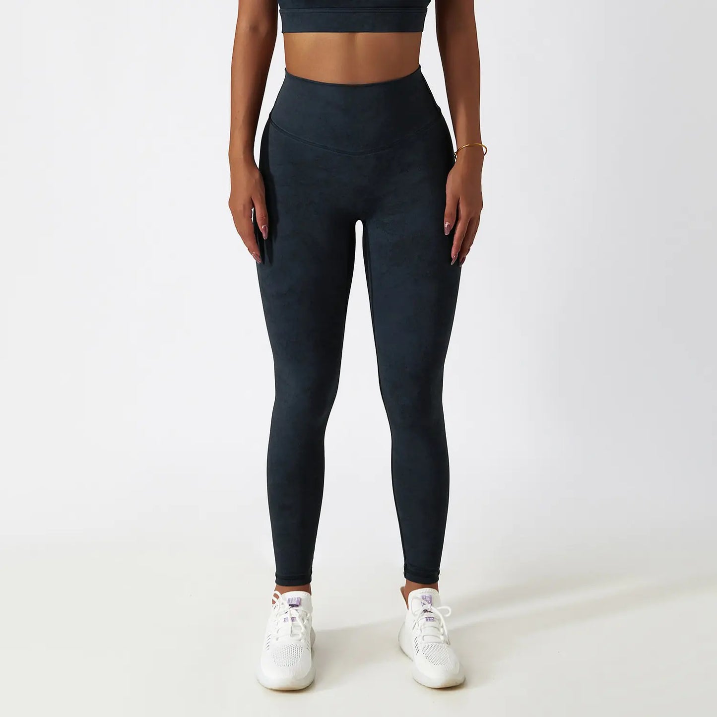 High Waist Printed Yoga Fitness Pants for Women