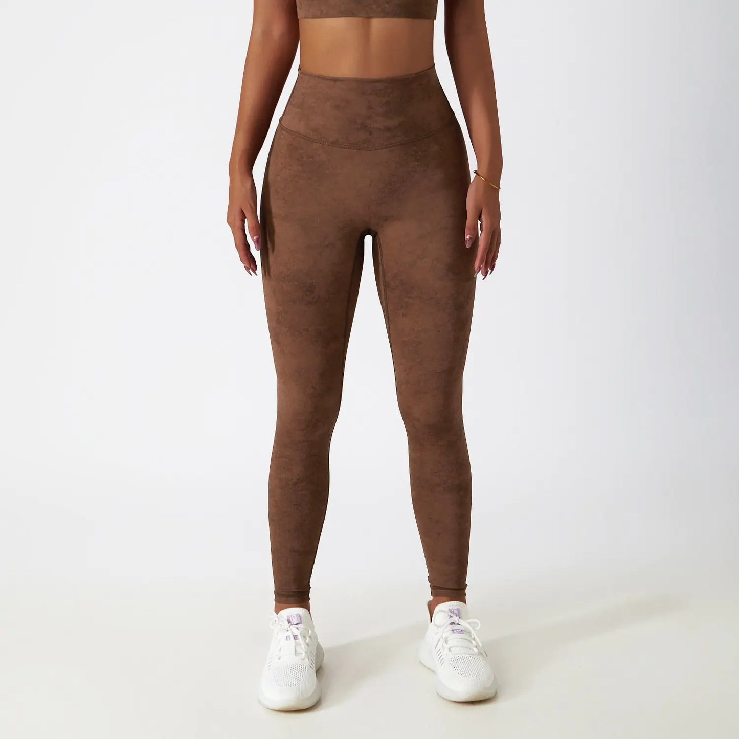 High Waist Printed Yoga Fitness Pants for Women