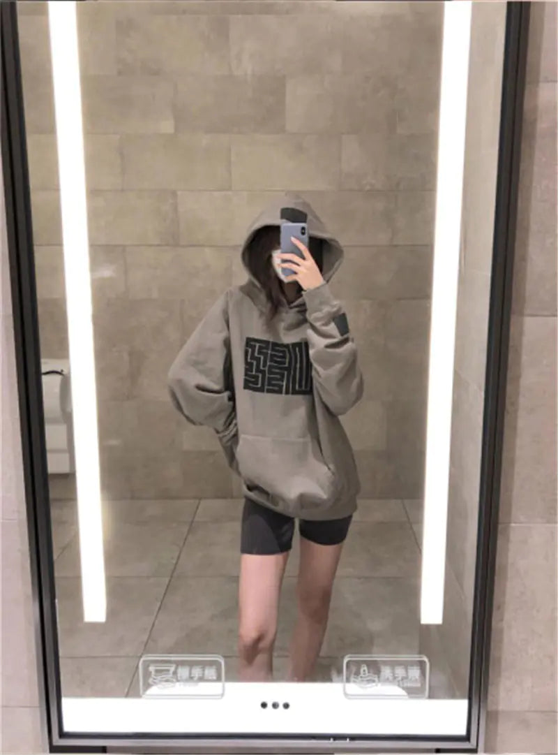 Korean Style Loose Long-Sleeved BF Top