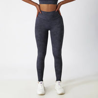 High Waist Printed Yoga Fitness Pants for Women